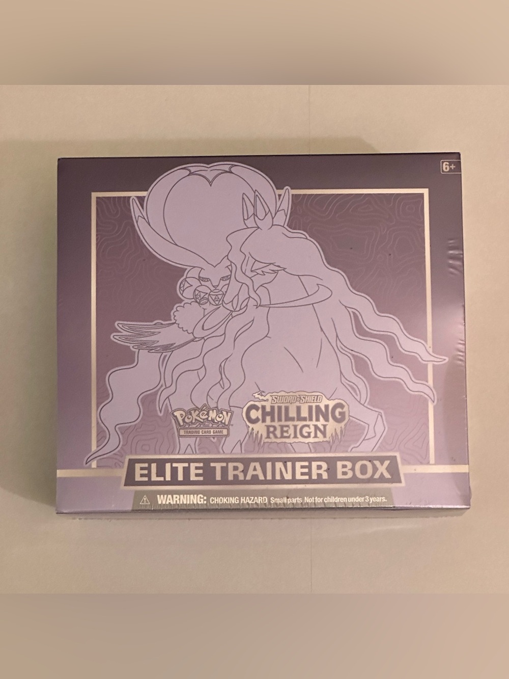Pokémon Chilling Reign Elite Trainer Box Sealed Shadow Rider Calyrex
